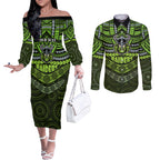 custom-raiders-rugby-couples-matching-off-the-shoulder-long-sleeve-dress-and-long-sleeve-button-shirts-polynesian-and-aboriginal-special-version