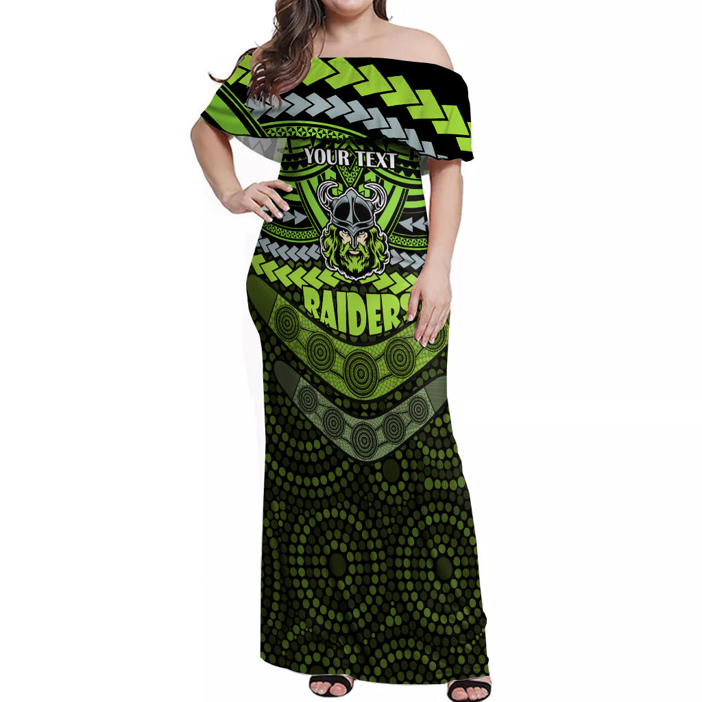 custom-raiders-rugby-off-shoulder-maxi-dress-polynesian-and-aboriginal-special-version