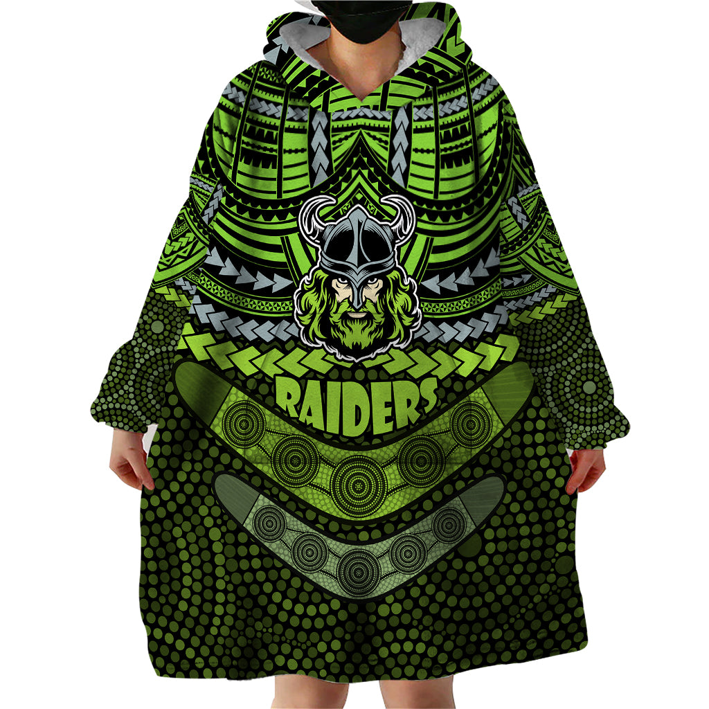 custom-raiders-rugby-wearable-blanket-hoodie-polynesian-and-aboriginal-special-version