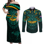 wallabies-rugby-couples-matching-off-shoulder-maxi-dress-and-long-sleeve-button-shirts-polynesian-and-aboriginal-special-green-version