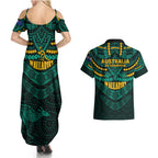 wallabies-rugby-couples-matching-summer-maxi-dress-and-hawaiian-shirt-polynesian-and-aboriginal-special-green-version