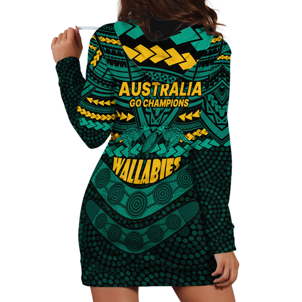 wallabies-rugby-hoodie-dress-polynesian-and-aboriginal-special-green-version