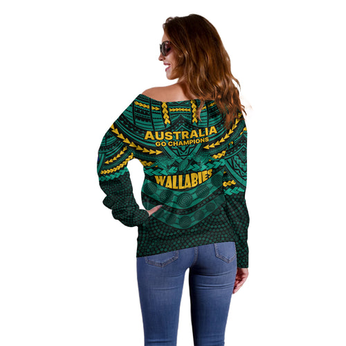 wallabies-rugby-off-shoulder-sweater-polynesian-and-aboriginal-special-green-version