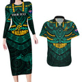 custom-wallabies-rugby-couples-matching-long-sleeve-bodycon-dress-and-hawaiian-shirt-polynesian-and-aboriginal-special-green-version