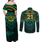 custom-wallabies-rugby-couples-matching-off-shoulder-maxi-dress-and-long-sleeve-button-shirts-polynesian-and-aboriginal-special-green-version