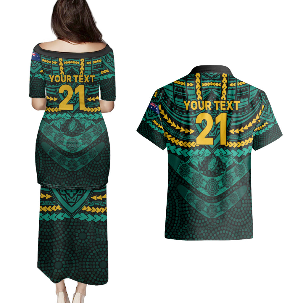 custom-wallabies-rugby-couples-matching-puletasi-dress-and-hawaiian-shirt-polynesian-and-aboriginal-special-green-version