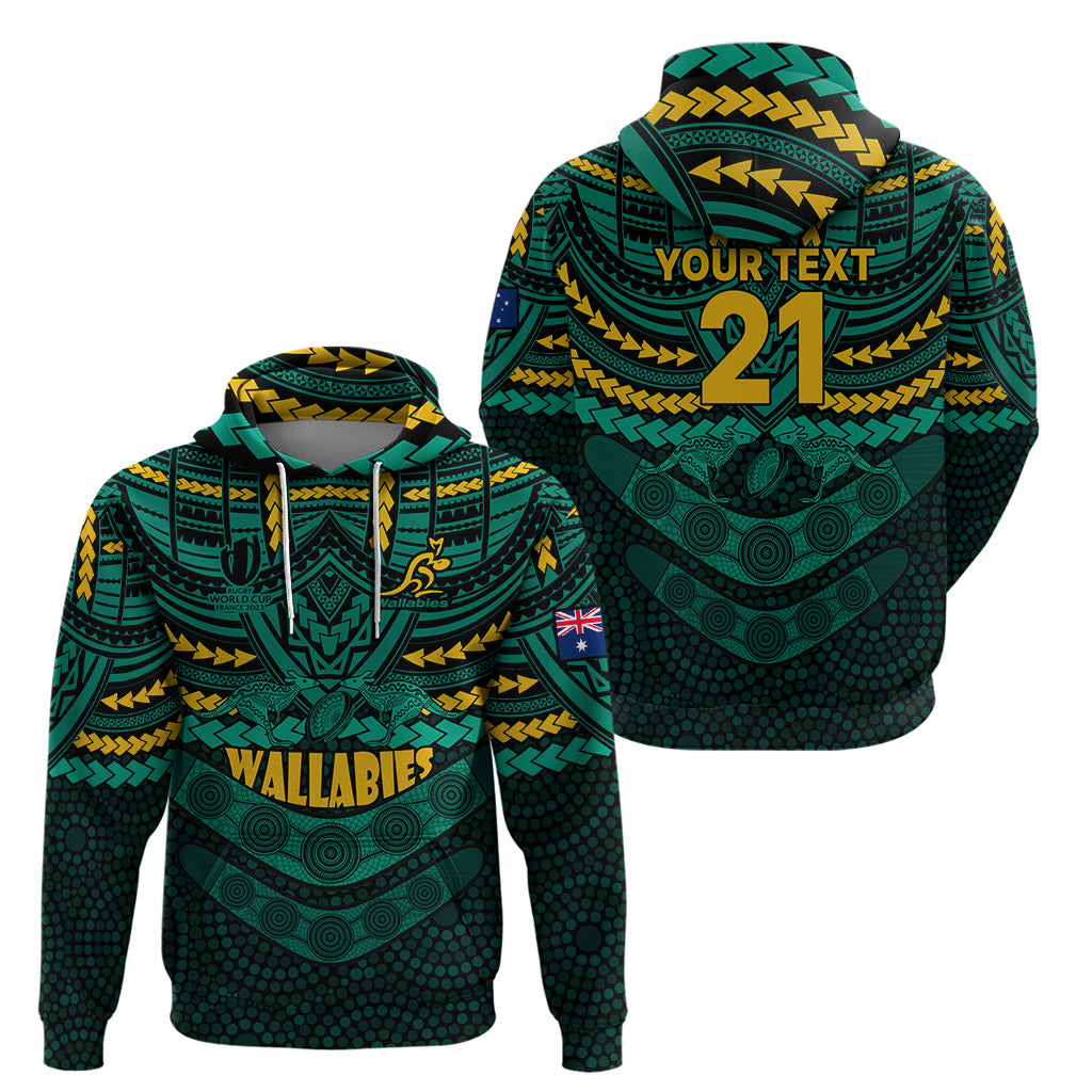 custom-wallabies-rugby-hoodie-polynesian-and-aboriginal-special-green-version