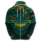 custom-wallabies-rugby-hoodie-polynesian-and-aboriginal-special-green-version