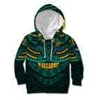 custom-wallabies-rugby-kid-hoodie-polynesian-and-aboriginal-special-green-version
