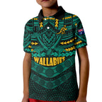 custom-wallabies-rugby-kid-polo-shirt-polynesian-and-aboriginal-special-green-version