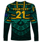 custom-wallabies-rugby-long-sleeve-shirt-polynesian-and-aboriginal-special-green-version