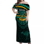custom-wallabies-rugby-off-shoulder-maxi-dress-polynesian-and-aboriginal-special-green-version