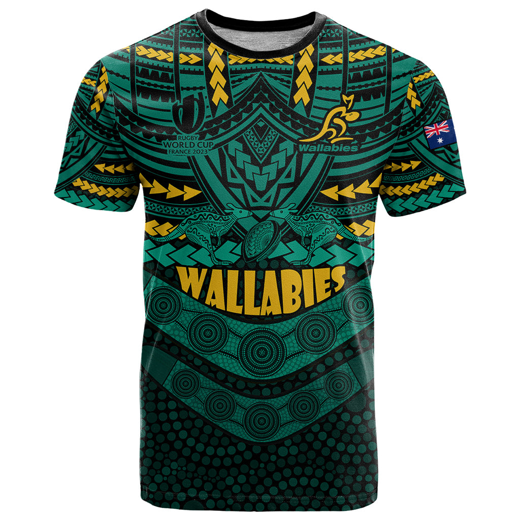 custom-wallabies-rugby-t-shirt-polynesian-and-aboriginal-special-green-version