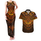 wallabies-rugby-couples-matching-tank-maxi-dress-and-hawaiian-shirt-polynesian-and-aboriginal-special-orange-version