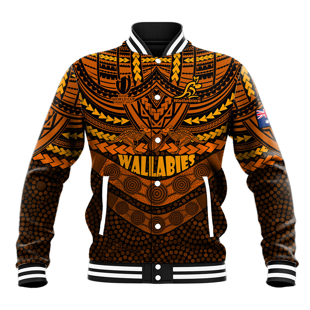 custom-wallabies-rugby-baseball-jacket-polynesian-and-aboriginal-special-orange-version