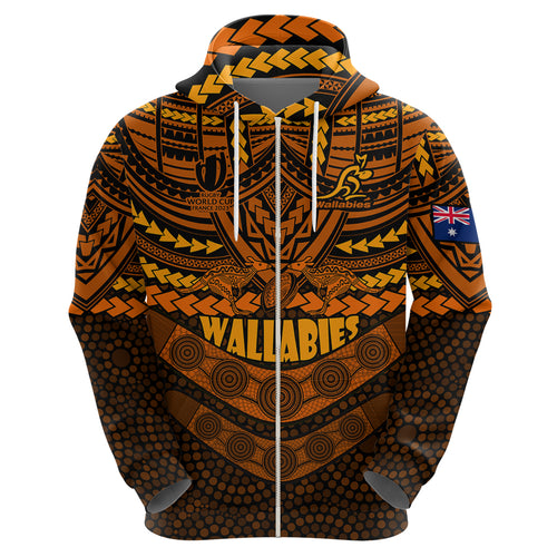 custom-wallabies-rugby-hoodie-polynesian-and-aboriginal-special-orange-version