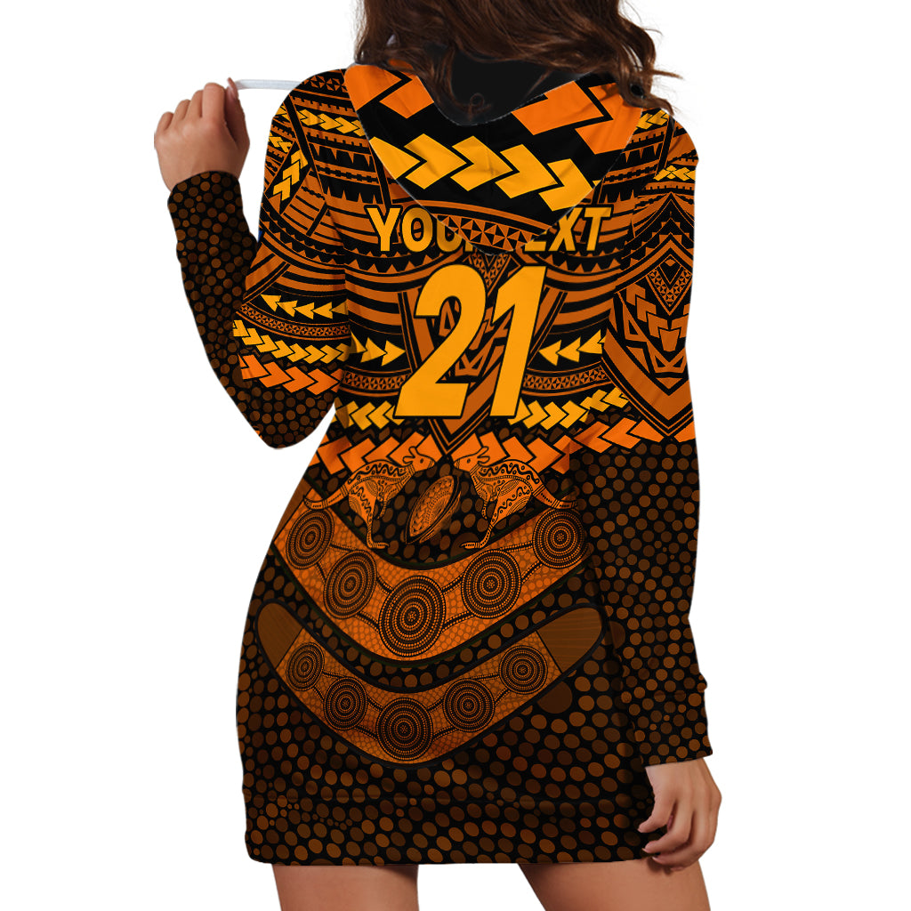 custom-wallabies-rugby-hoodie-dress-polynesian-and-aboriginal-special-orange-version