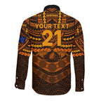 custom-wallabies-rugby-long-sleeve-button-shirt-polynesian-and-aboriginal-special-orange-version