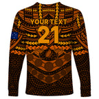 custom-wallabies-rugby-long-sleeve-shirt-polynesian-and-aboriginal-special-orange-version