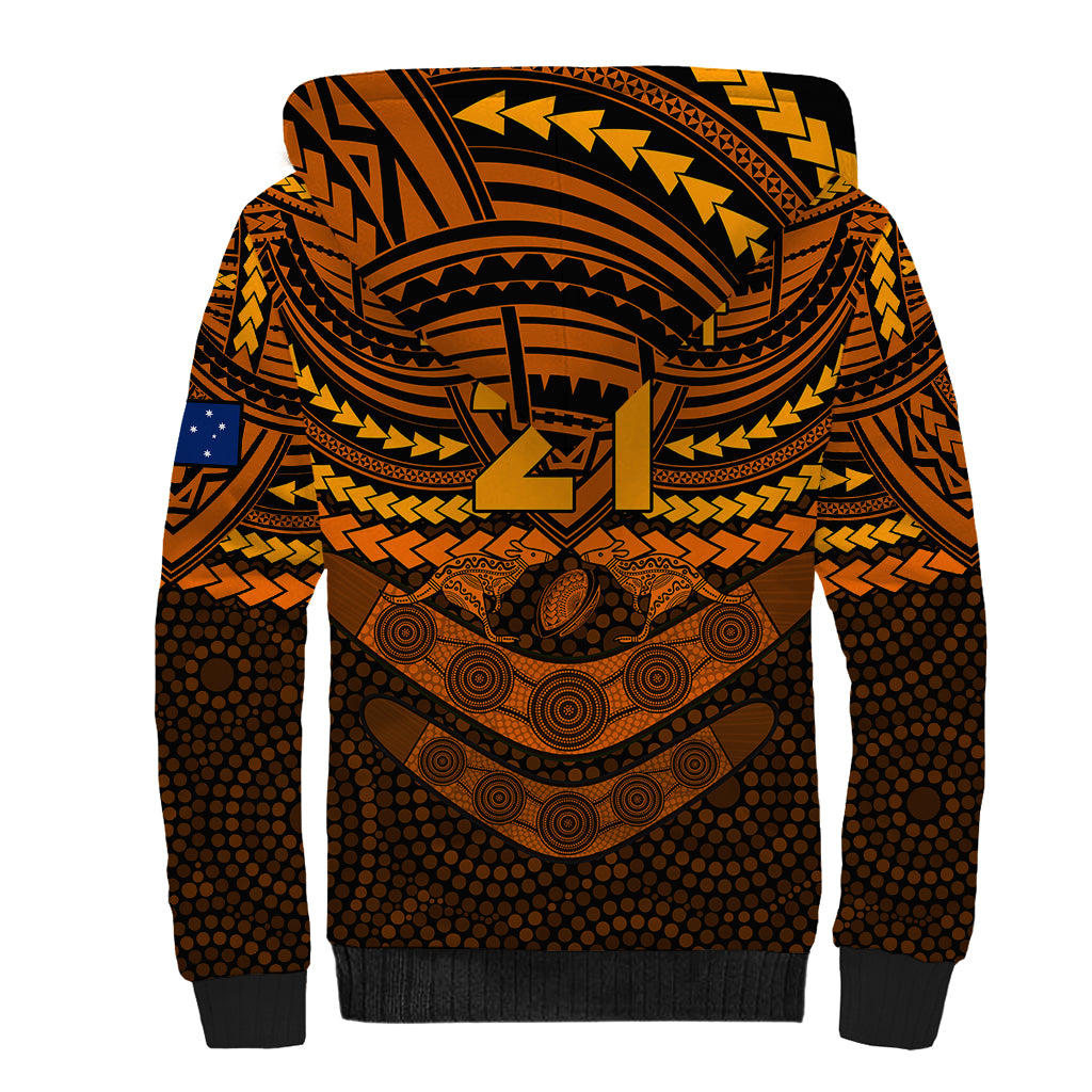 custom-wallabies-rugby-sherpa-hoodie-polynesian-and-aboriginal-special-orange-version