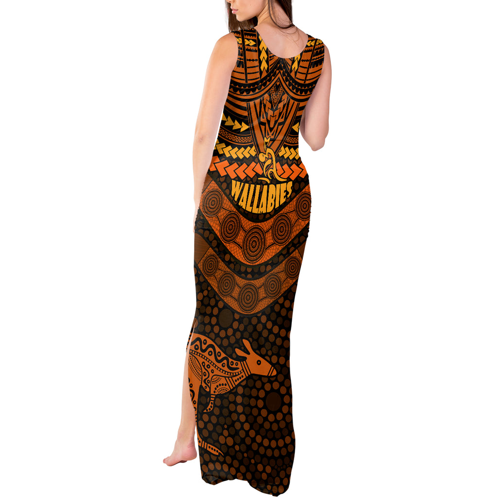 custom-wallabies-rugby-tank-maxi-dress-polynesian-and-aboriginal-special-orange-version