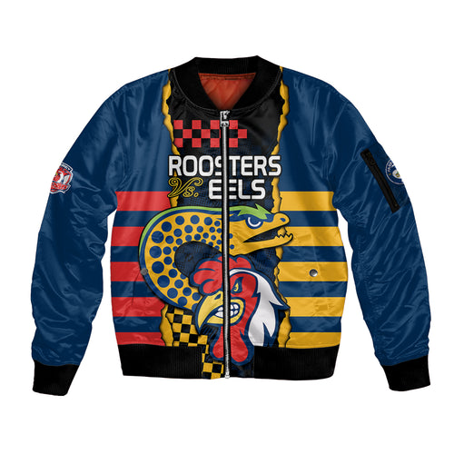nrl-eels-combine-roosters-rugby-sleeve-zip-bomber-jacket-sporty-style