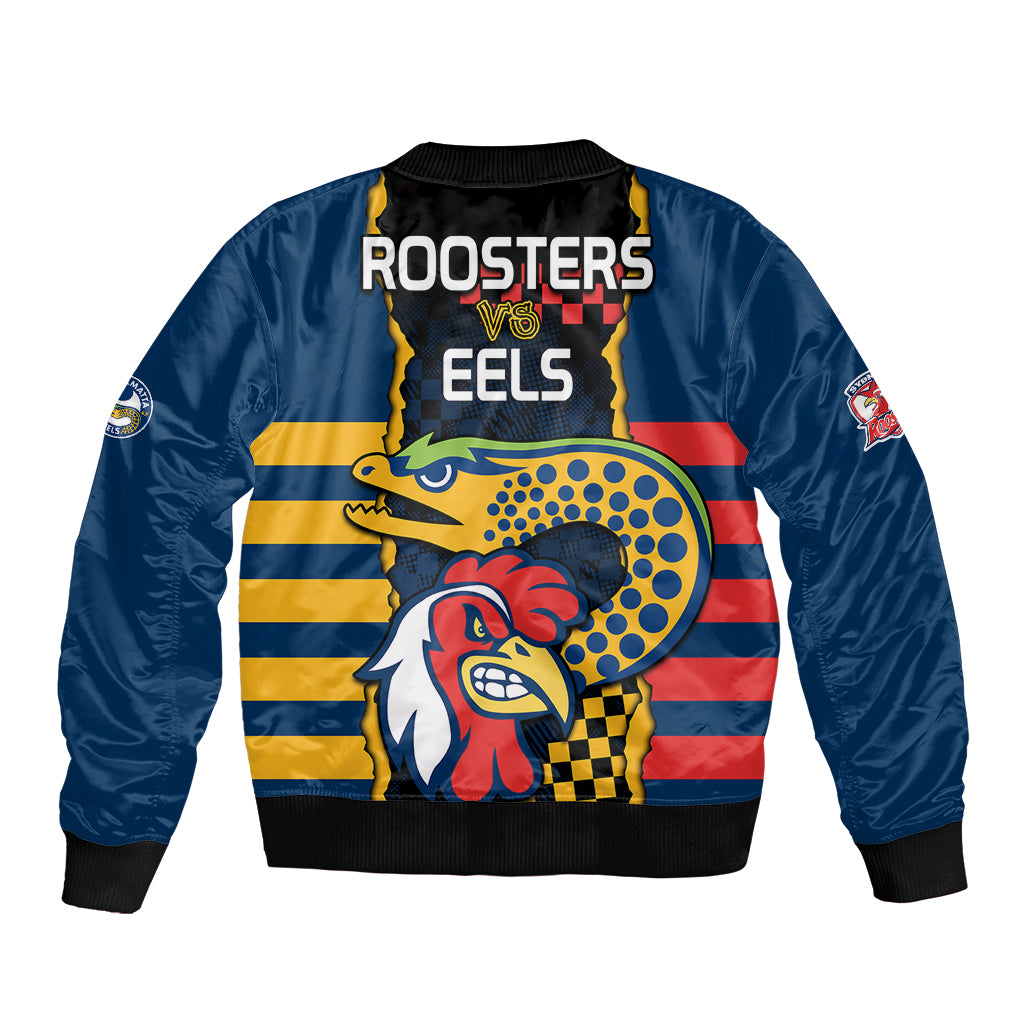 nrl-eels-combine-roosters-rugby-sleeve-zip-bomber-jacket-sporty-style