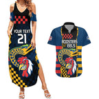 custom-nrl-eels-combine-roosters-rugby-couples-matching-summer-maxi-dress-and-hawaiian-shirt-sporty-style