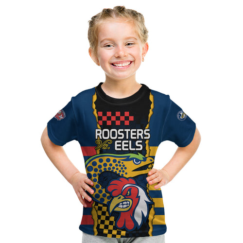 custom-nrl-eels-combine-roosters-rugby-kid-t-shirt-sporty-style