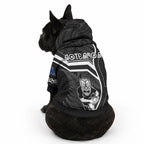 New Zealand Aotearoa Rugby Pet Hoodie Black Fern Maori Tribal Sporty Style