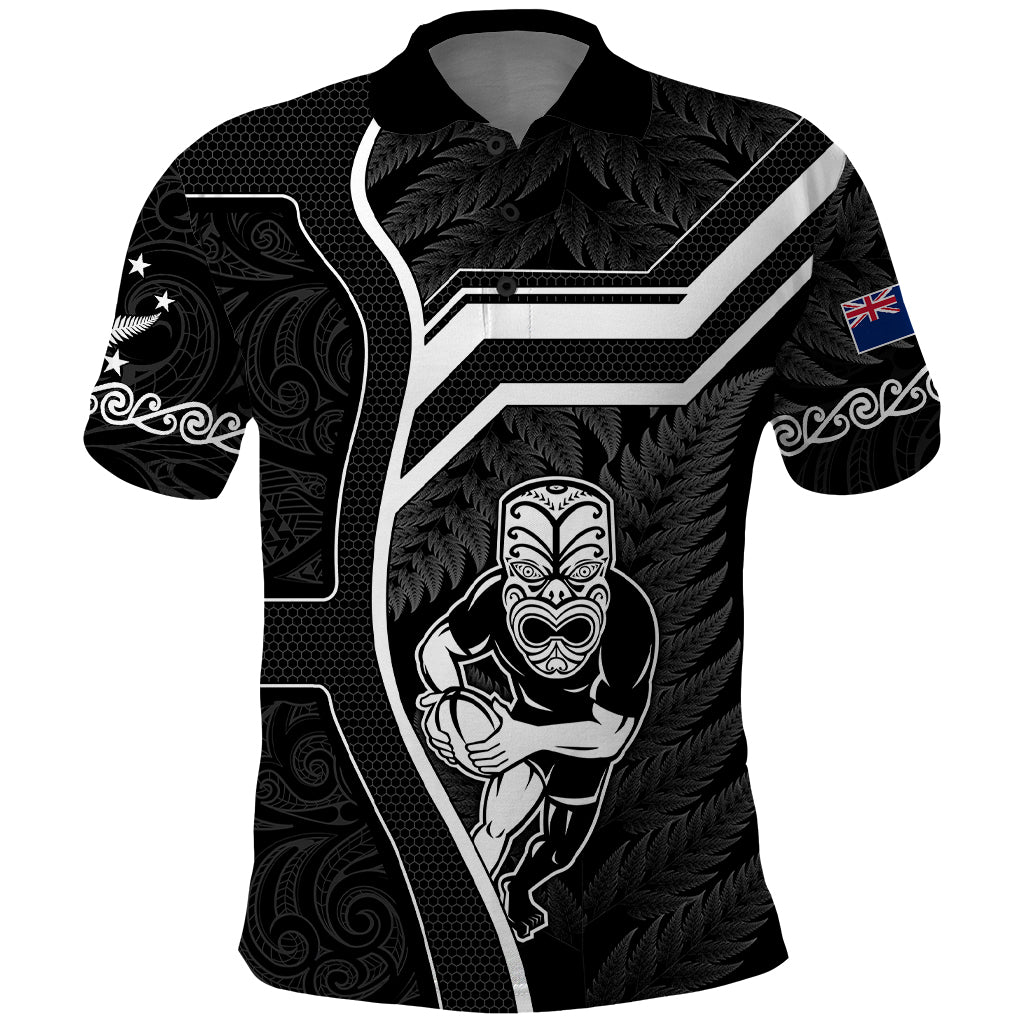 custom-new-zealand-aotearoa-rugby-polo-shirt-black-fern-maori-tribal-sporty-style