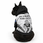 New Zealand Maori Rugby Pet Hoodie Proud Aoteroa Stylised Maori Koru