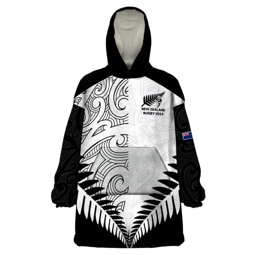 new-zealand-rugby-wearable-blanket-hoodie-proud-aoteroa-stylised-maori-koru