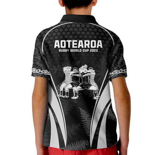 new-zealand-aotearoa-rugby-kid-polo-shirt-haka-dance-mixed-silver-fern-sporty-style