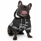 New Zealand Aotearoa Rugby Pet Hoodie Haka Dance Mixed Silver Fern Sporty Style