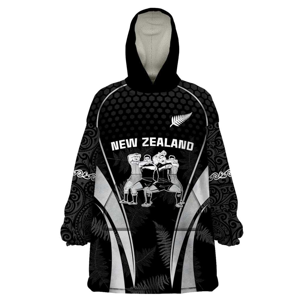 new-zealand-aotearoa-rugby-wearable-blanket-hoodie-haka-dance-mixed-silver-fern-sporty-style