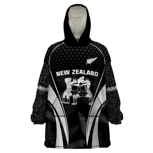new-zealand-aotearoa-rugby-wearable-blanket-hoodie-haka-dance-mixed-silver-fern-sporty-style