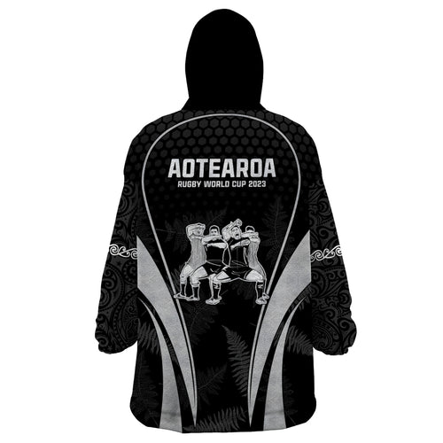 new-zealand-aotearoa-rugby-wearable-blanket-hoodie-haka-dance-mixed-silver-fern-sporty-style