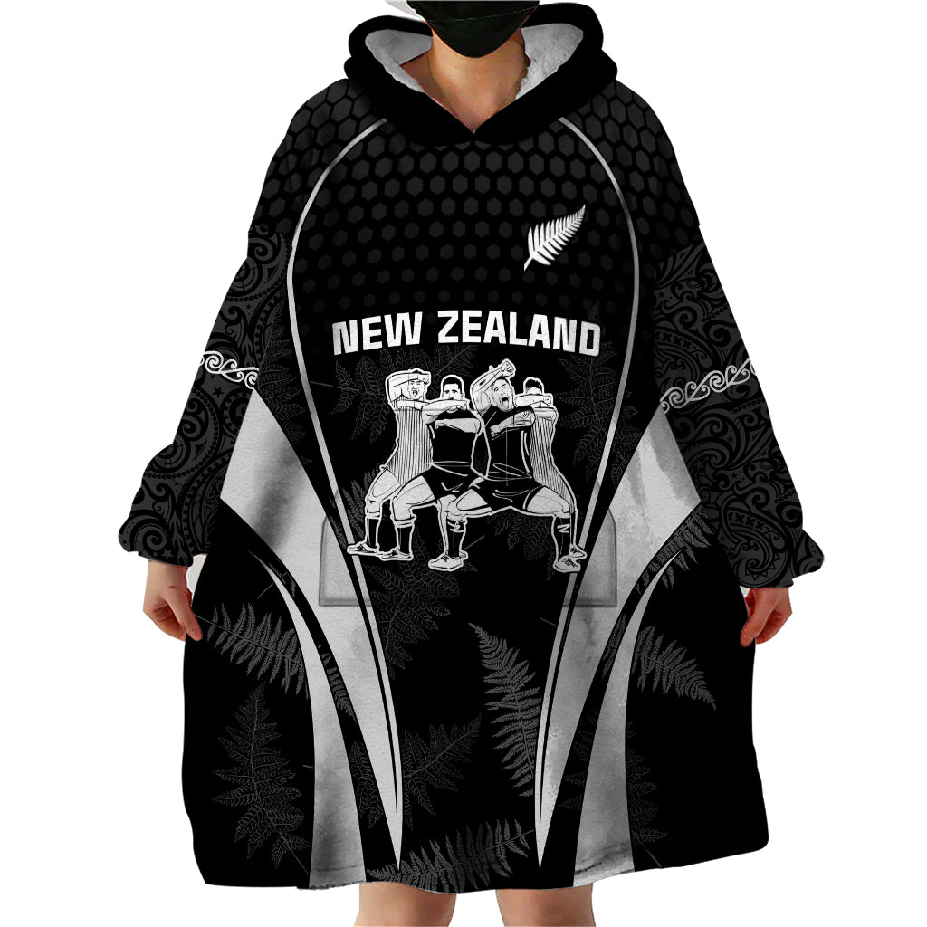 new-zealand-aotearoa-rugby-wearable-blanket-hoodie-haka-dance-mixed-silver-fern-sporty-style