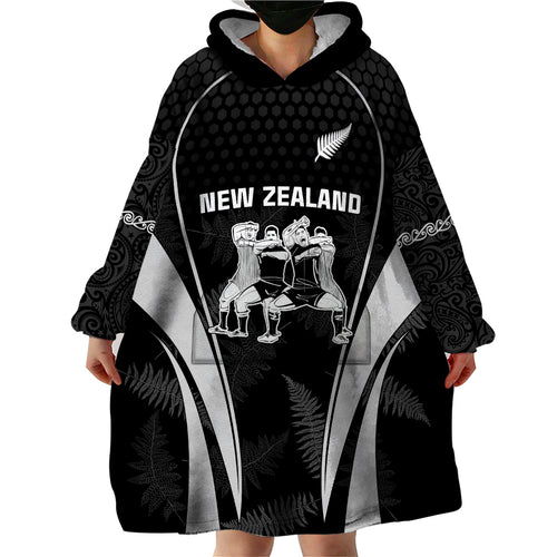 new-zealand-aotearoa-rugby-wearable-blanket-hoodie-haka-dance-mixed-silver-fern-sporty-style