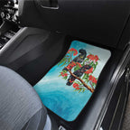 Australia Black Cockatoo and Eucalyptus Car Mats Blue Spirit of Aussie Native Bird - Aussie Hoodie