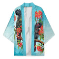 Australia Black Cockatoo and Eucalyptus Kimono Blue Spirit of Aussie Native Bird - Aussie Hoodie