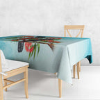 Australia Black Cockatoo and Eucalyptus Tablecloth Blue Spirit of Aussie Native Bird - Aussie Hoodie