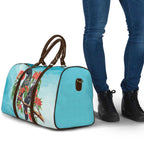Australia Black Cockatoo and Eucalyptus Travel Bag Blue Spirit of Aussie Native Bird - Aussie Hoodie