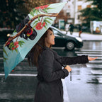 Australia Black Cockatoo and Eucalyptus Umbrella Blue Spirit of Aussie Native Bird - Aussie Hoodie