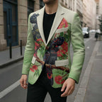 Australia Black Cockatoo and Eucalyptus Blazer Green Spirit of Aussie Native Bird - Aussie Hoodie
