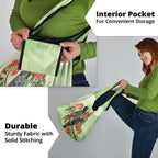 Australia Black Cockatoo and Eucalyptus Grocery Bag Green Spirit of Aussie Native Bird - Aussie Hoodie
