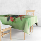 Australia Black Cockatoo and Eucalyptus Tablecloth Green Spirit of Aussie Native Bird - Aussie Hoodie