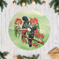 Australia Black Cockatoo and Eucalyptus Tree Skirt Green Spirit of Aussie Native Bird - Aussie Hoodie
