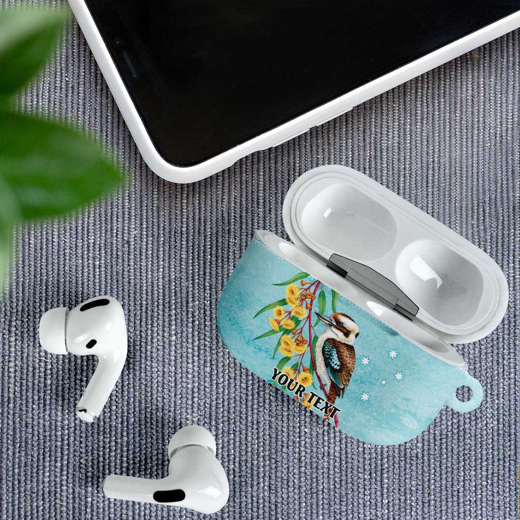 Australia Kookaburra and Eucalyptus AirPods Case Christmas Vibe - Aussie Hoodie